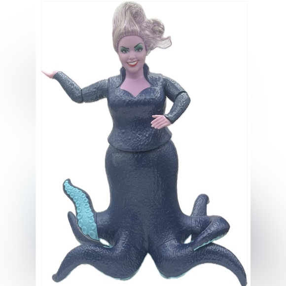 Disney Princess Mattel The Little Mermaid Ursula Doll Melissa McCarthy 11.5” - Picture 1 of 3
